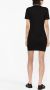 Versace Jeans Couture Mini-jurk met V-embleem Zwart - Thumbnail 4