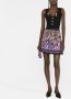Versace Jeans Couture Mini-rok met barokprint Paars - Thumbnail 2