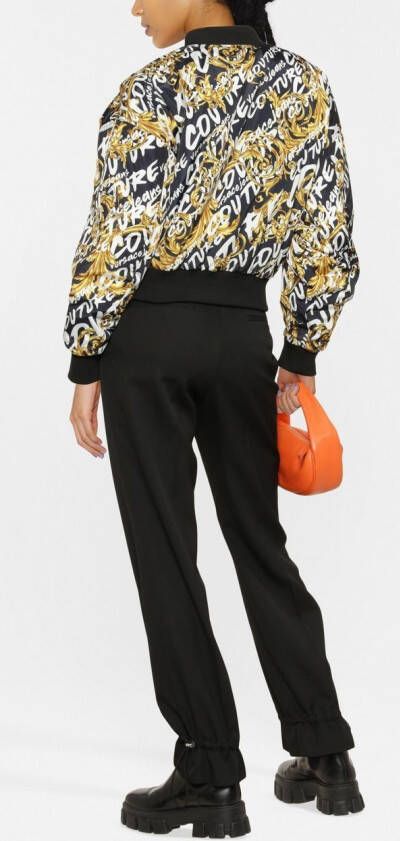 Versace Jeans Couture Omkeerbaar bomberjack Zwart