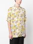 Versace Jeans Couture Overhemd met barokprint Wit - Thumbnail 3