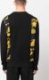 Versace Jeans Couture Overhemd met barokprint Zwart - Thumbnail 4
