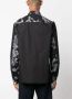 Versace Jeans Couture Overhemd met paisley-print Zwart - Thumbnail 4