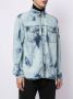 Versace Jeans Couture Overhemd met tie-dye print Blauw - Thumbnail 3