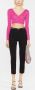Versace Jeans Couture Pantalon met logotaille Zwart - Thumbnail 2