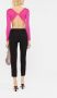 Versace Jeans Couture Pantalon met logotaille Zwart - Thumbnail 4