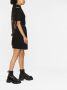 Versace Jeans Couture Plooirok met logoprint Zwart - Thumbnail 3