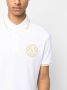 Versace Jeans Couture Poloshirt met geborduurd logo Wit - Thumbnail 5