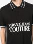Versace Jeans Couture Poloshirt met logoprint Zwart - Thumbnail 5
