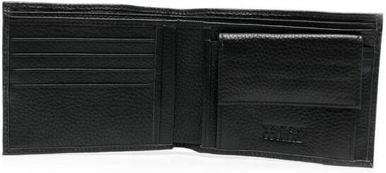 Versace Jeans Couture Portemonnee met logoband Zwart