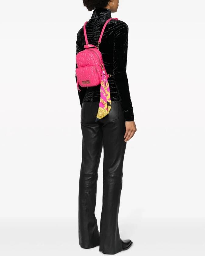 Versace Jeans Couture Rugzak van imitatieleer Roze