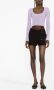 Versace Jeans Couture Mini-rok met ringdetail Zwart - Thumbnail 2