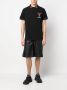 Versace Jeans Couture Poloshirt met roosprint Zwart - Thumbnail 2