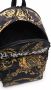 Versace Jeans Couture Rugzak met barokprint Zwart - Thumbnail 4