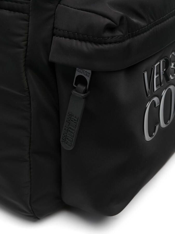 Versace Jeans Couture Rugzak met logo Zwart