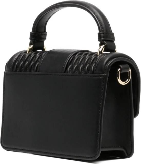 Versace Jeans Couture Schoudertas met barokgesp Zwart