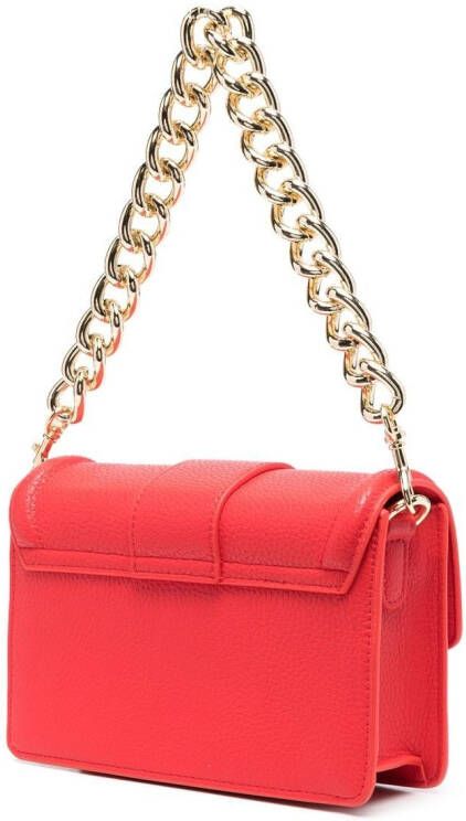 Versace Jeans Couture Schoudertas met gesp Rood