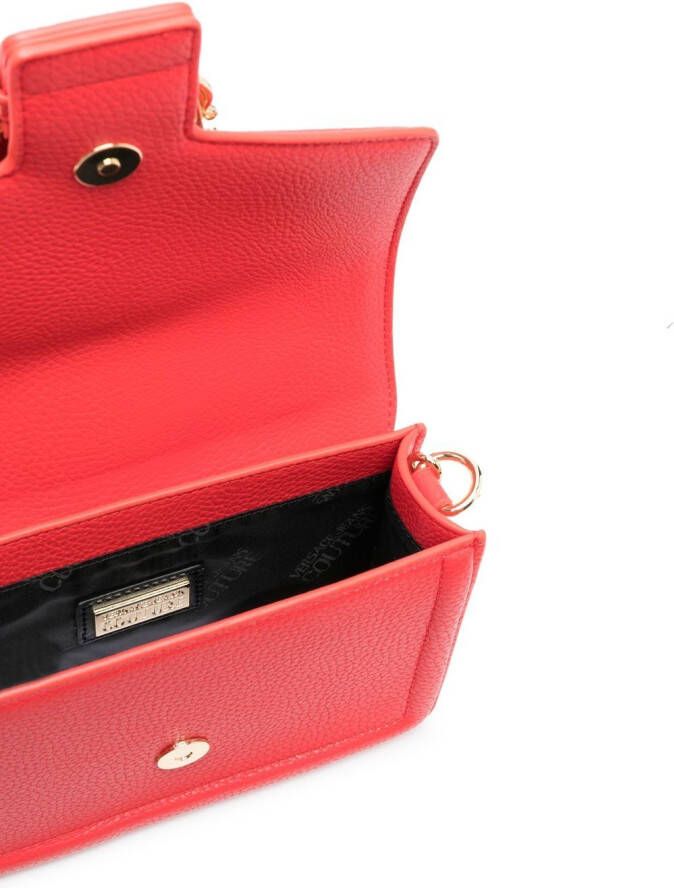 Versace Jeans Couture Schoudertas met gesp Rood