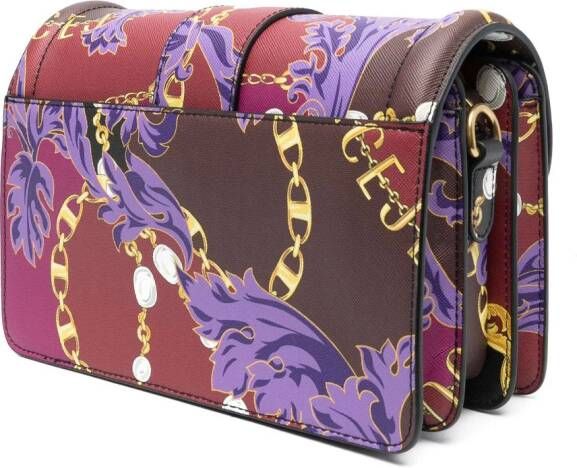 Versace Jeans Couture Schoudertas met gesp Zwart