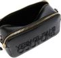 Versace Jeans Couture Schoudertas met logo-reliëf Zwart - Thumbnail 5