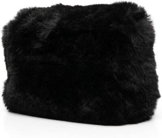 Versace Jeans Couture Schoudertas met logoplakkaat Zwart