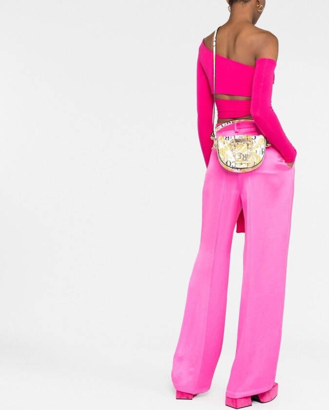 Versace Jeans Couture Schoudertas met print Wit