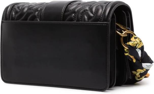 Versace Jeans Couture Schoudertas met sjaaldetail Zwart