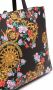 Versace Jeans Couture Shopper met bloemenprint Zwart - Thumbnail 5