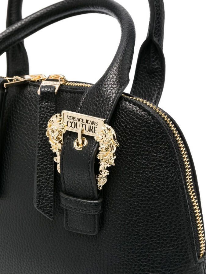 Versace Jeans Couture Shopper van imitatieleer Zwart