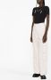 Versace Jeans Couture Katoenen T-shirt Zwart - Thumbnail 4