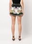 Versace Jeans Couture Shorts met barokprint Wit - Thumbnail 4