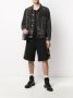 Versace Jeans Couture Shorts met barokprint Zwart - Thumbnail 2
