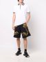 Versace Jeans Couture Shorts met barokprint Zwart - Thumbnail 2