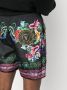 Versace Jeans Couture Shorts met bloemenprint Zwart - Thumbnail 5