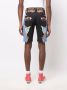 Versace Jeans Couture Shorts met print Zwart - Thumbnail 4