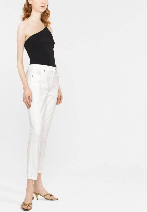 Versace Jeans Couture Skinny broek Wit