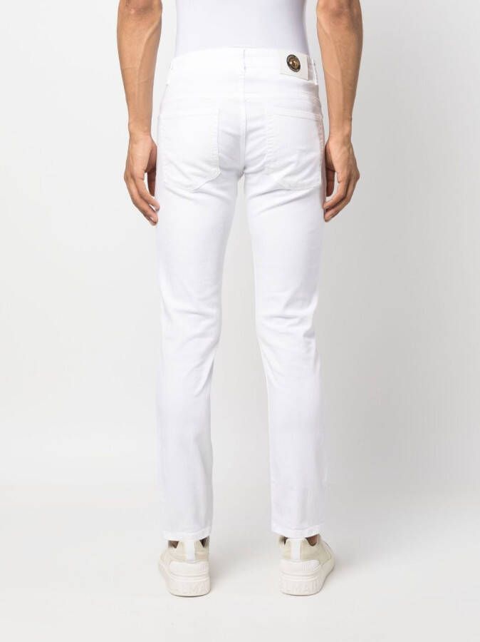 Versace Jeans Couture Skinny jeans Wit