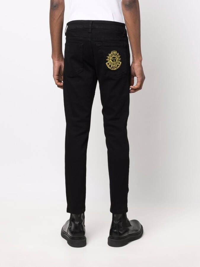 Versace Jeans Couture Slim-fit jeans Zwart