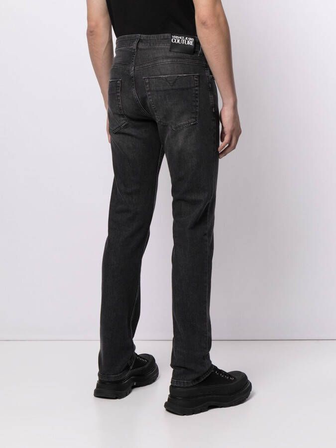 Versace Jeans Couture Slim-fit jeans Zwart