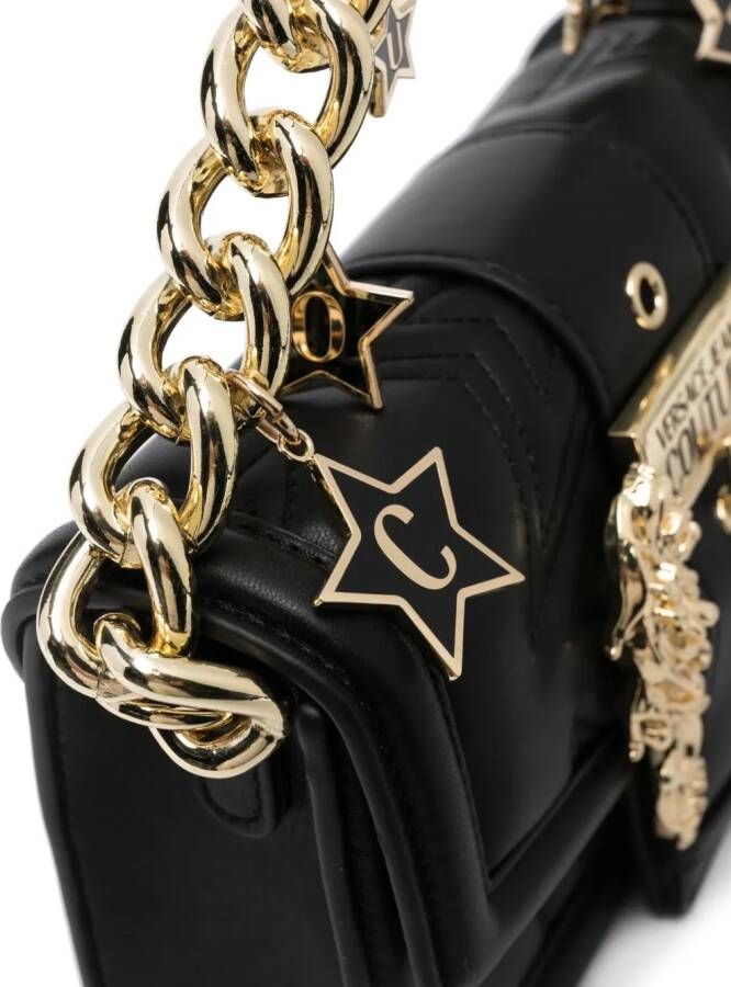 Versace Jeans Couture Shopper van imitatieleer Zwart