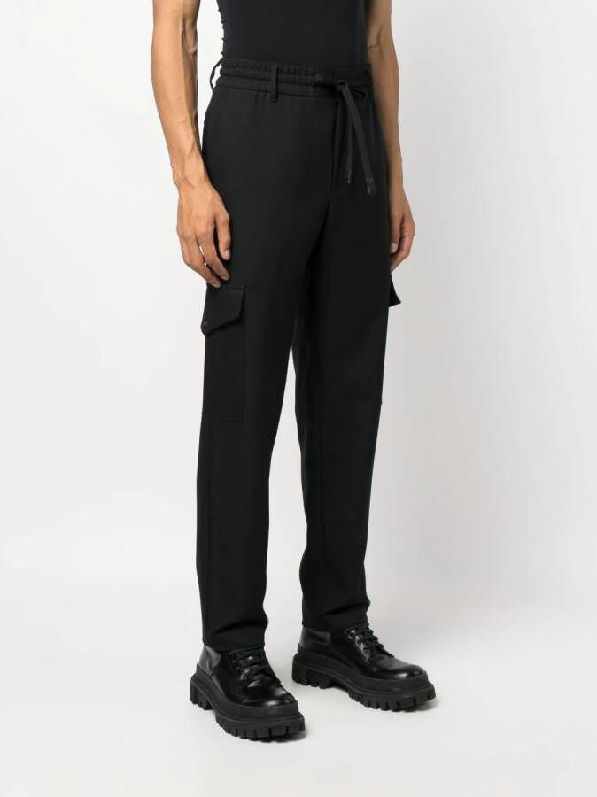 Versace Jeans Couture Straight broek Zwart