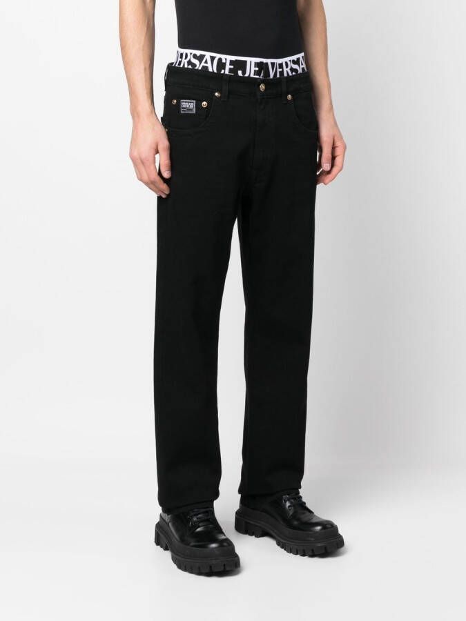 Versace Jeans Couture Straight jeans Zwart