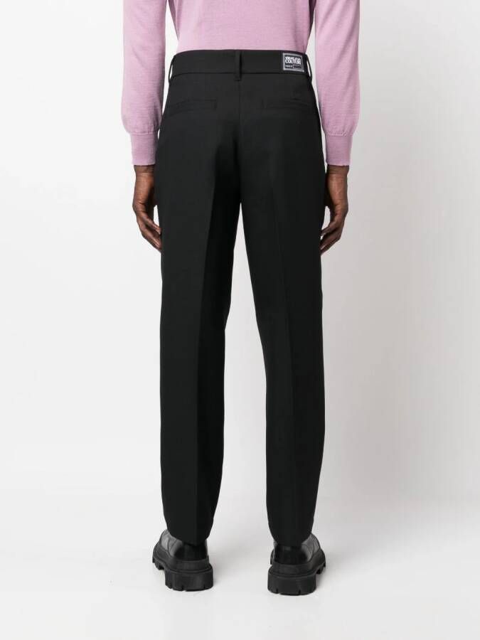Versace Jeans Couture Straight pantalon Zwart