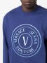 Versace Jeans Couture Sweater met geborduurd logo Blauw - Thumbnail 5