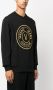 Versace Jeans Couture Sweater met geborduurd logo Zwart - Thumbnail 3