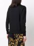 Versace Jeans Couture Sweater met logo Zwart - Thumbnail 4