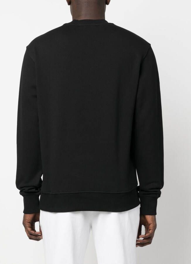 Versace Jeans Couture Sweater met logopatch Zwart
