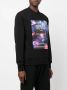 Versace Jeans Couture Sweater met ronde hals Zwart - Thumbnail 3