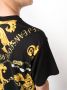 Versace Jeans Couture T-shirt met barokprint Zwart - Thumbnail 5