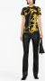 Versace Jeans Couture T-shirt met barokprint Zwart - Thumbnail 2