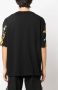 Versace Jeans Couture T-shirt met barokprint Zwart - Thumbnail 4